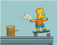 Bart on skate játék