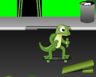 Gecko Skate Boarding online játék
