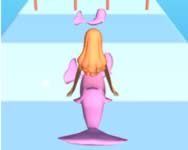 Mermaids tail rush gördeszkás ingyen játék