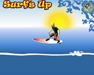 Surf's up gördeszkás játékok ingyen
