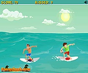 Surf up soccer online játék