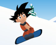 Dragonball snowboard játék
